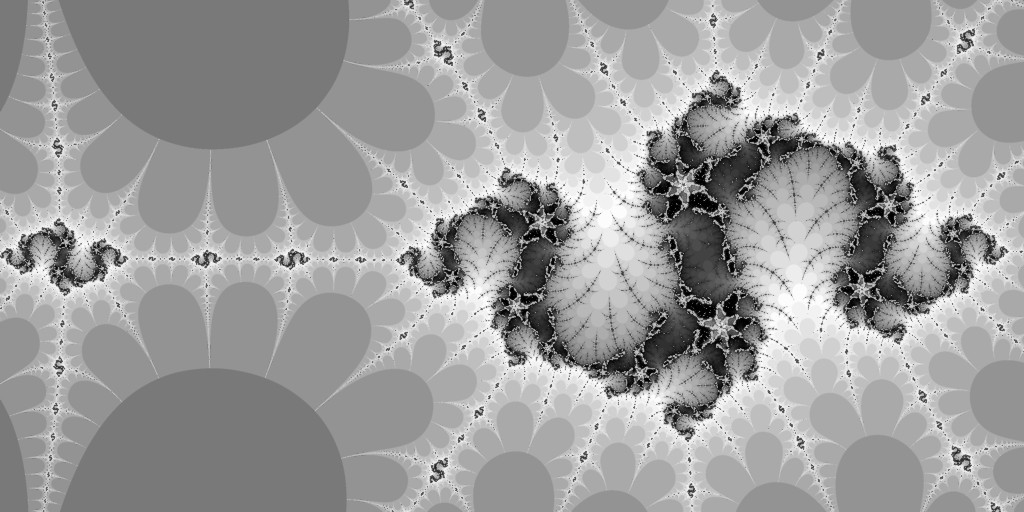 fractal image, "Snakes and Flowers", (c) Eric Baird 2009